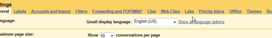 Gmail - Settings Labs