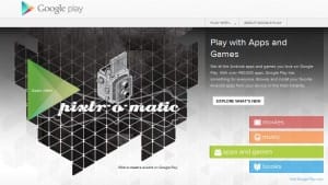 google play about website