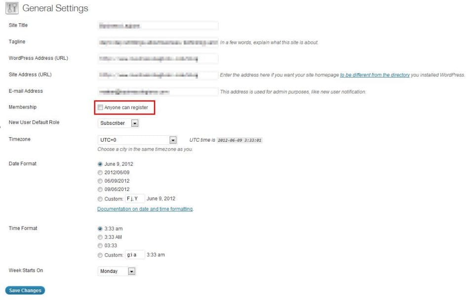 How do you Enable Member Registration on the BuddyPress Website