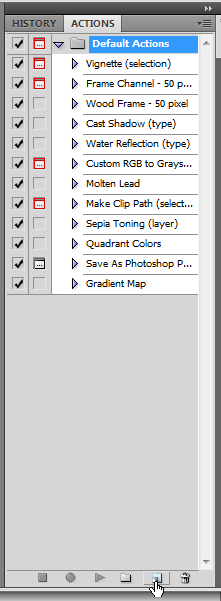 Photoshop Action scripts