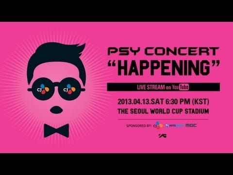 Anyone watching PSY Concert Live Stream on youtube