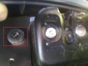 honda latch screw loose