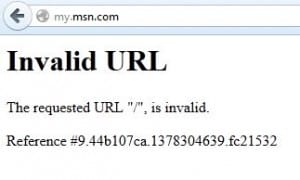 my.msn.com down