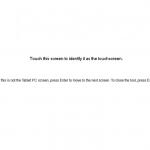 touchscreen settings extended screen setup Touch Input