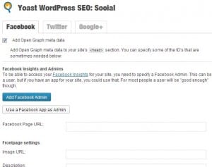 Yoast WordPress SEO - Social