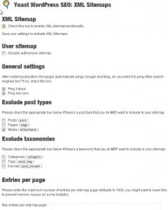 Yoast WordPress SEO - XML Sitemap