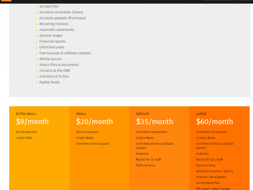 Pricing - Saasu - Online Accounting Software