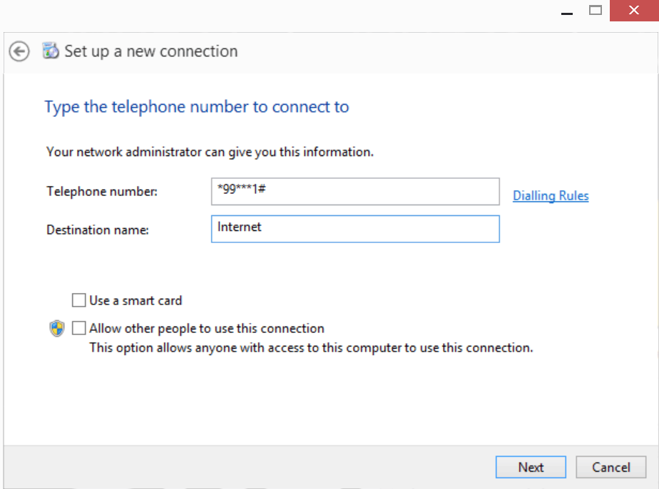 Rasphone New Connection Telephone number