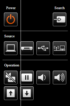 epson projector web remote