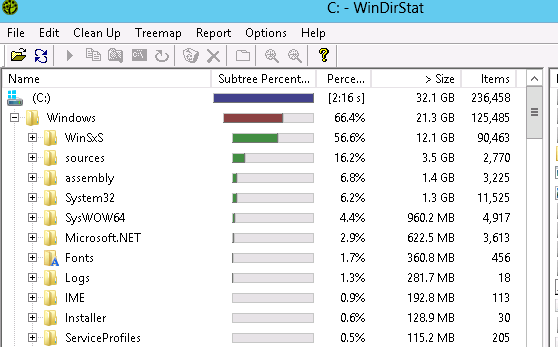 windirstat windows