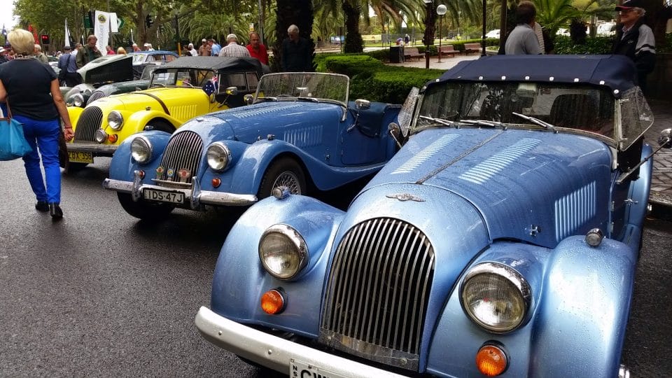Australia Day Vintage Cars and Fire Trucks