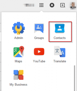 Google Gmail Contacts