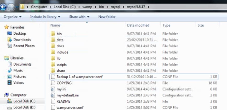 mysql database table no replication