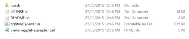 tightvnc java viewer zip file