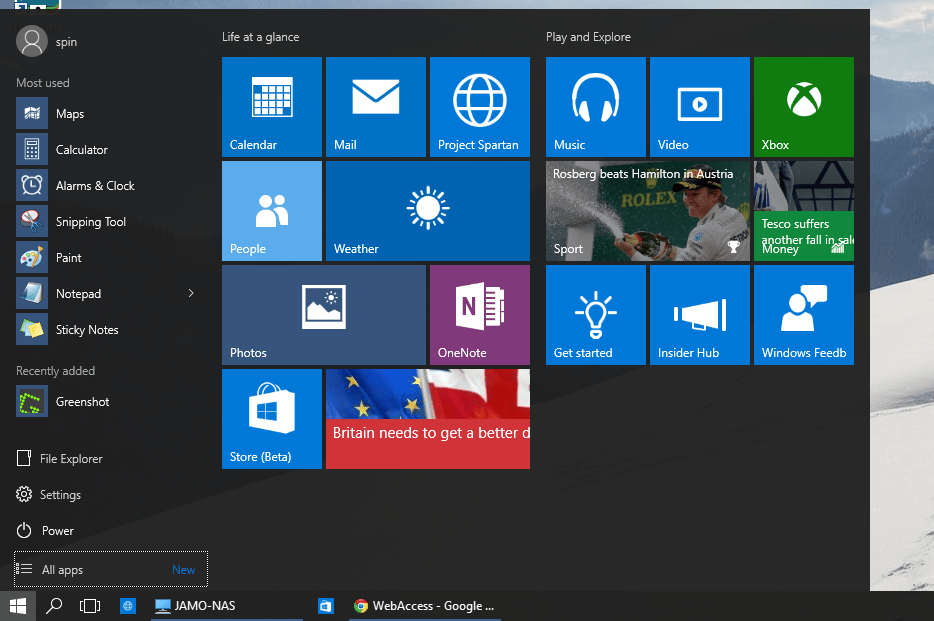 windows 10 screenshot