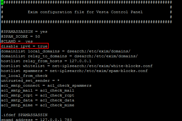 exim.conf disable ipv6