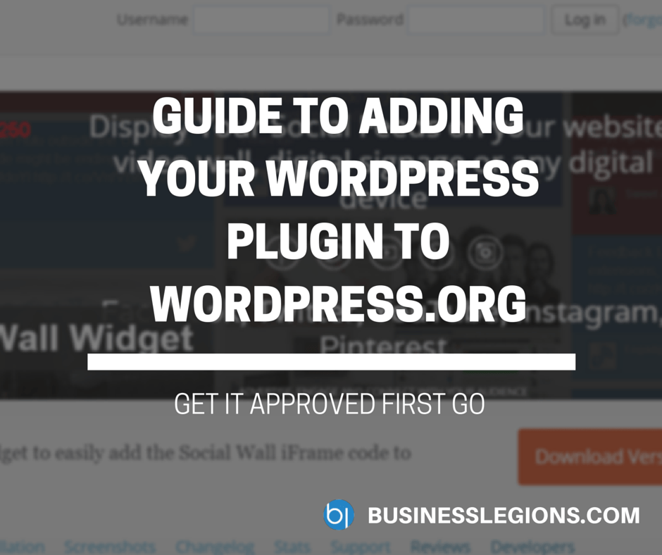 GUIDE TO ADDING YOUR WORDPRESS PLUGIN TO WORDPRESS.ORG