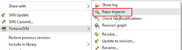 Tortoise SVN Social Wall Repo Browser