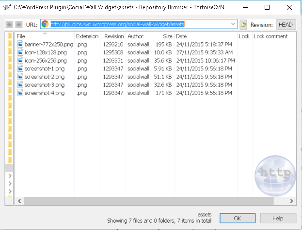 Tortoise SVN Social Wall Repository Browser