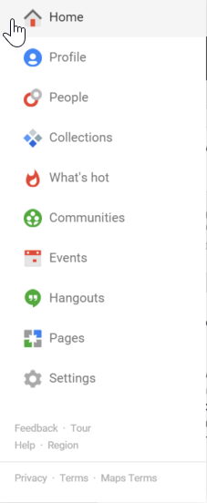 Where is Google+ Photos