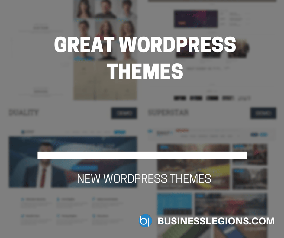 GREAT WORDPRESS THEMES