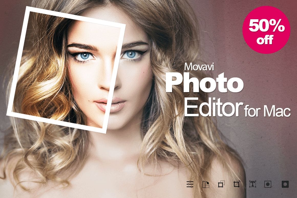 MOVAVI: A Professional Photo Editor for Mac – only 14!