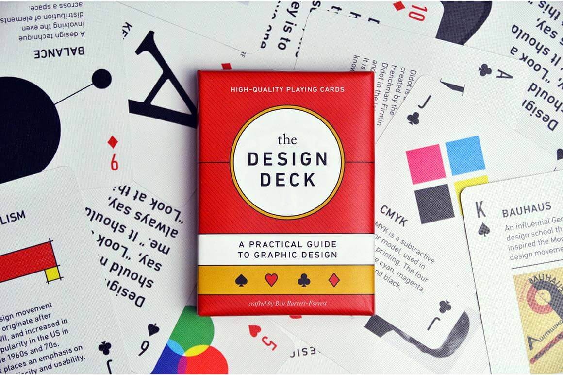 The Design Deck – Playing Cards for Designers – only $14!