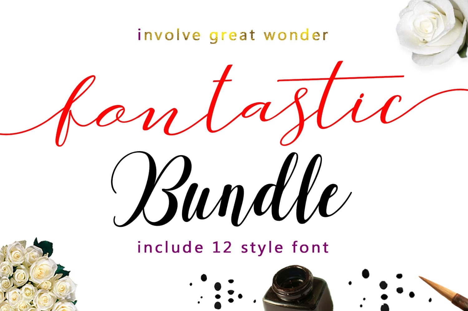 12 Gorgeous Modern Script Typefaces  – $12!