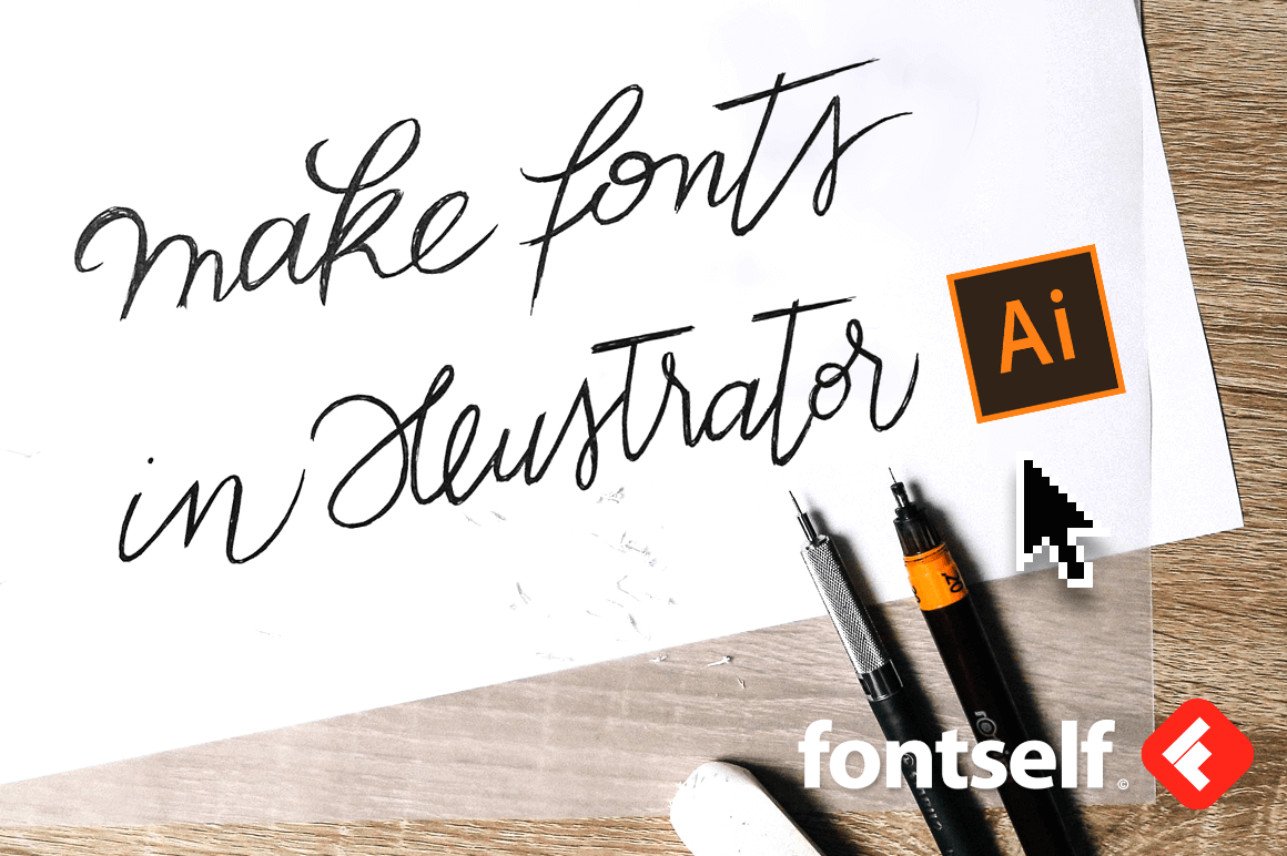 Create Your Own Fonts in Minutes Right Inside lllustrator CC - only $24!