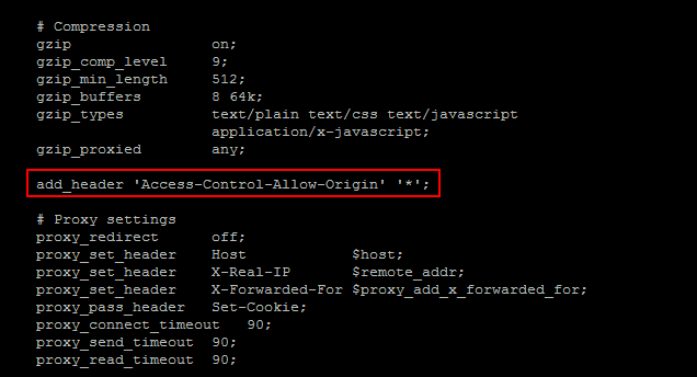 resolving issue with cross origin resource sharing policy for websites