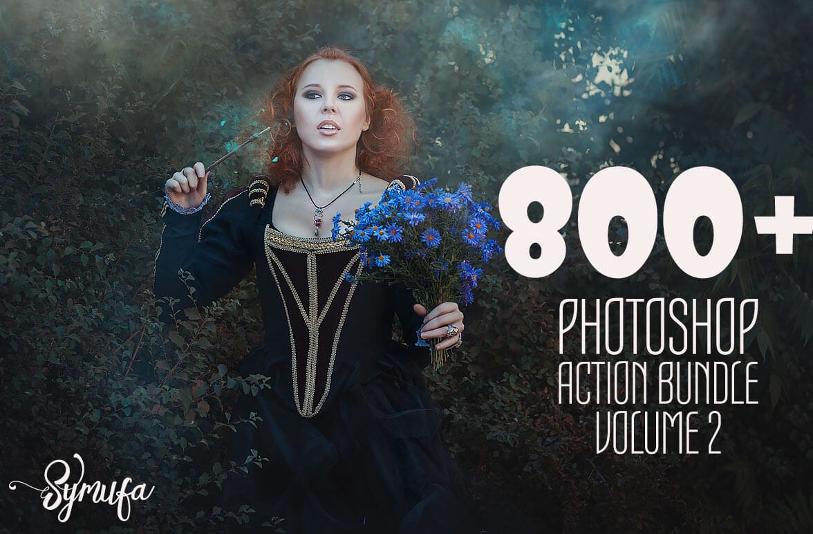 800+ Professional Photoshop Actions Bundle - only $19!