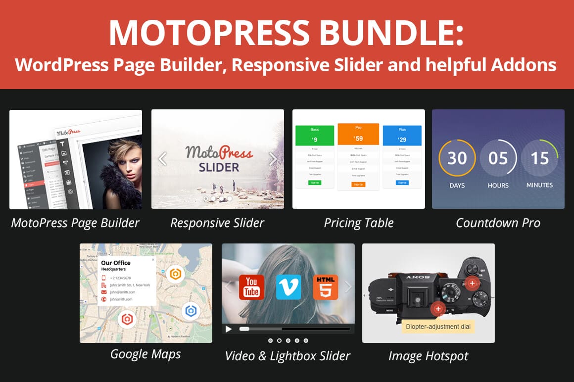 MotoPress Bundle of WordPress Page Builder