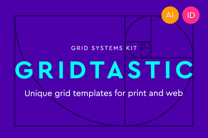 Gridtastic Grid Kit of 30 Grid Systems, 180 Templates - only $7.50!