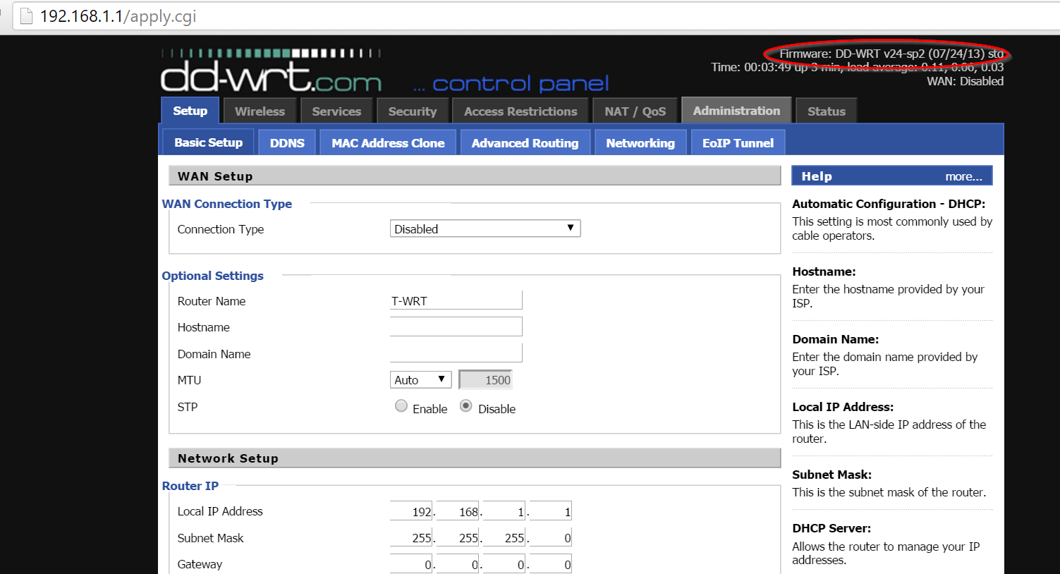 DD-WRT TP-LINK WA830RE Firmware