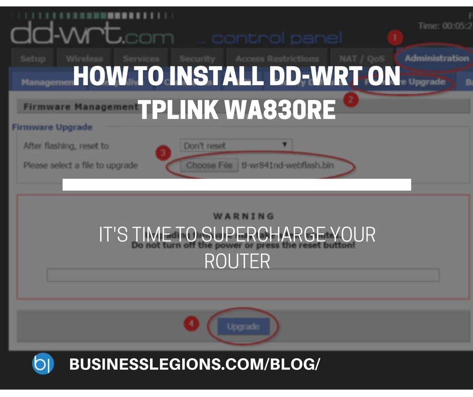 HOW TO INSTALL DD-WRT ON TPLINK WA830RE