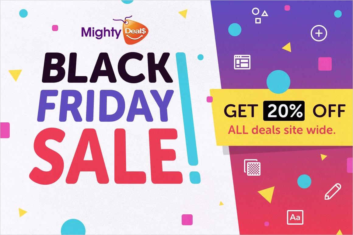 Mighty Deals Black Friday Sale - 20% off ALL DEALS!