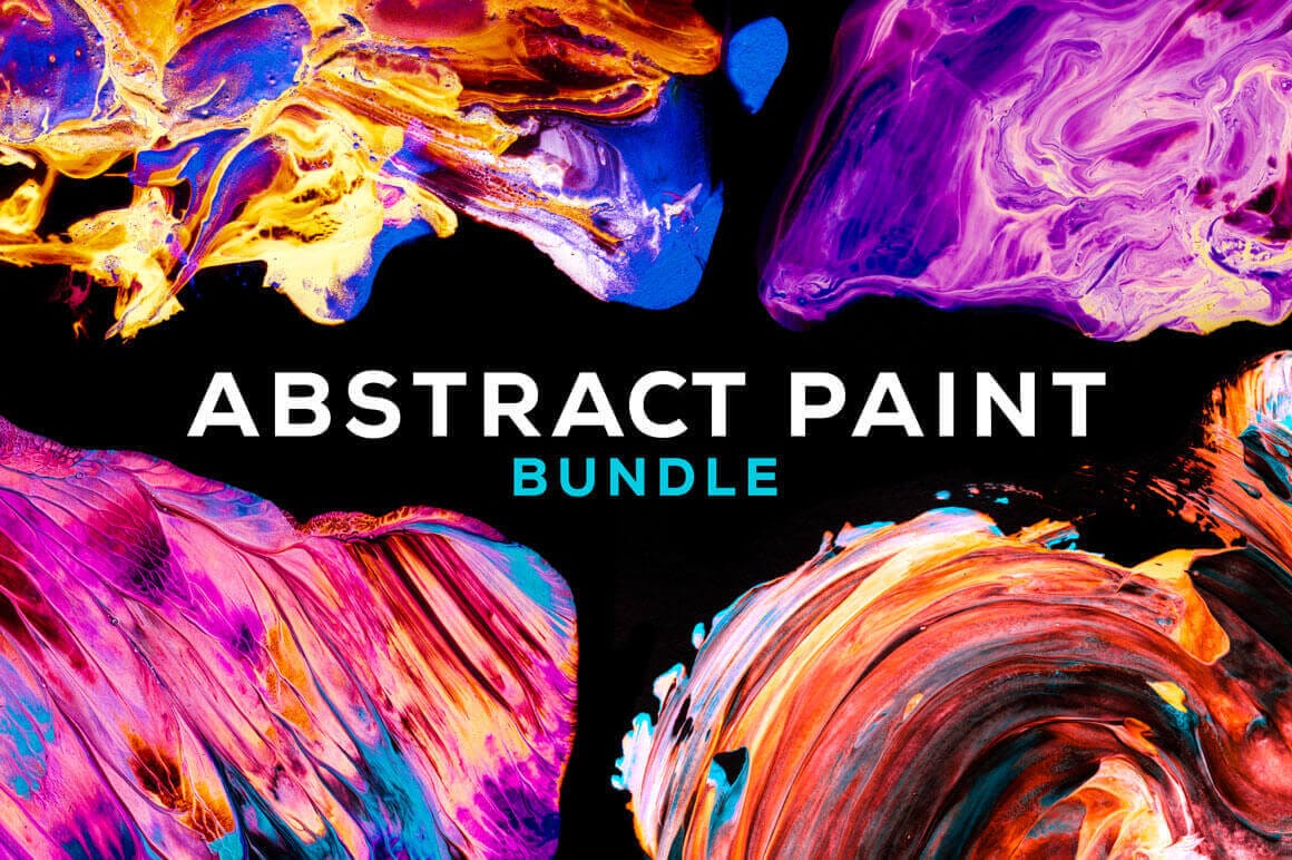 80 Unique Custom-Made Abstract Paintings – only $21!