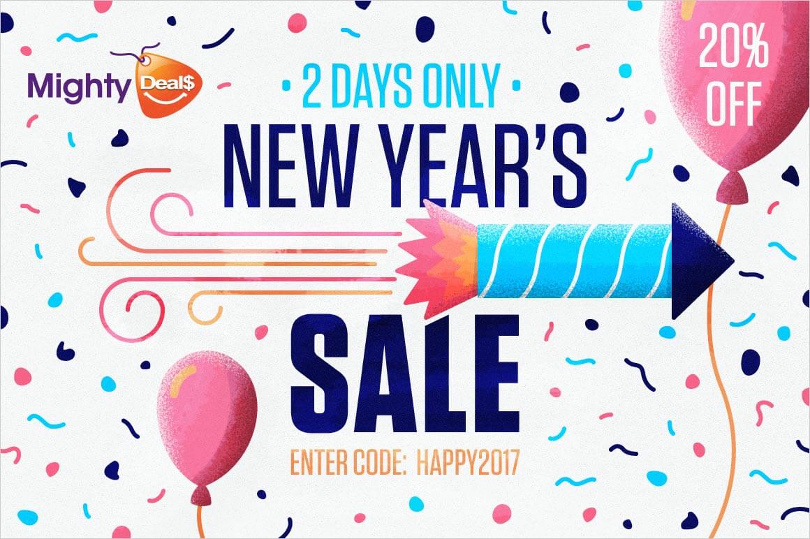 Mighty Deals New Year's Sale - 20% off ALL DEALS!
