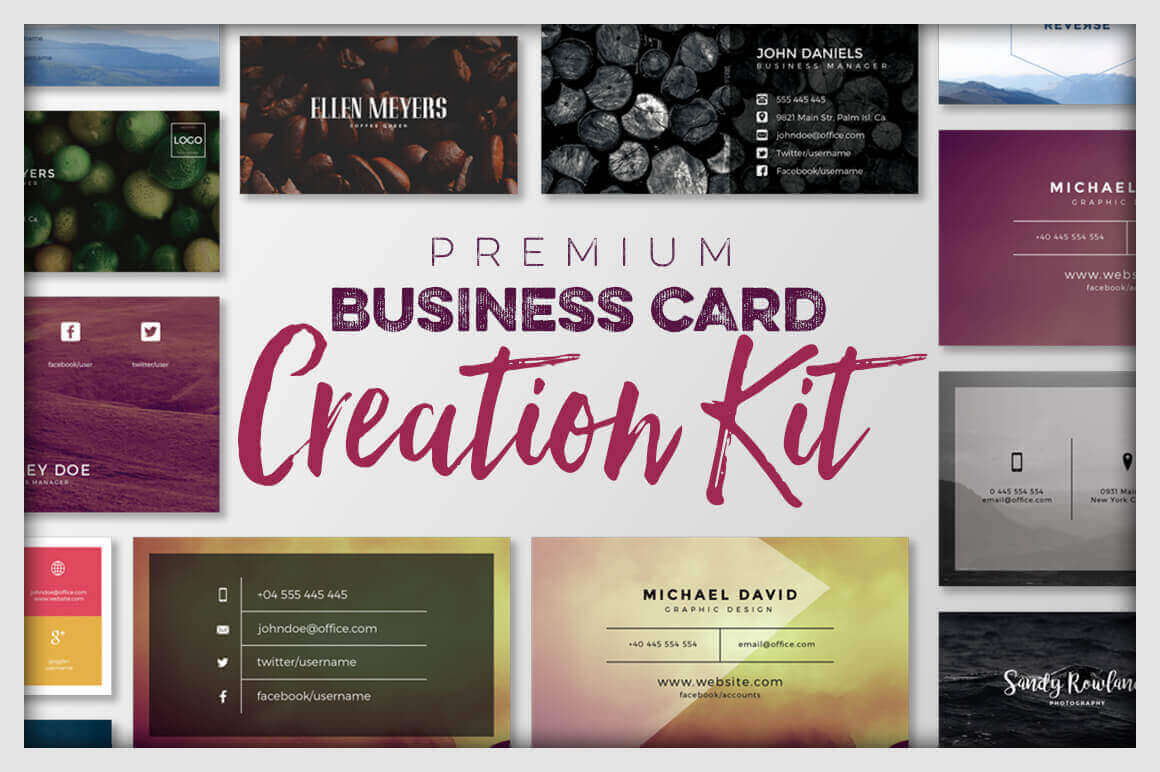 Robust Business Card Creation Kit from Graphicdome  - only $9!