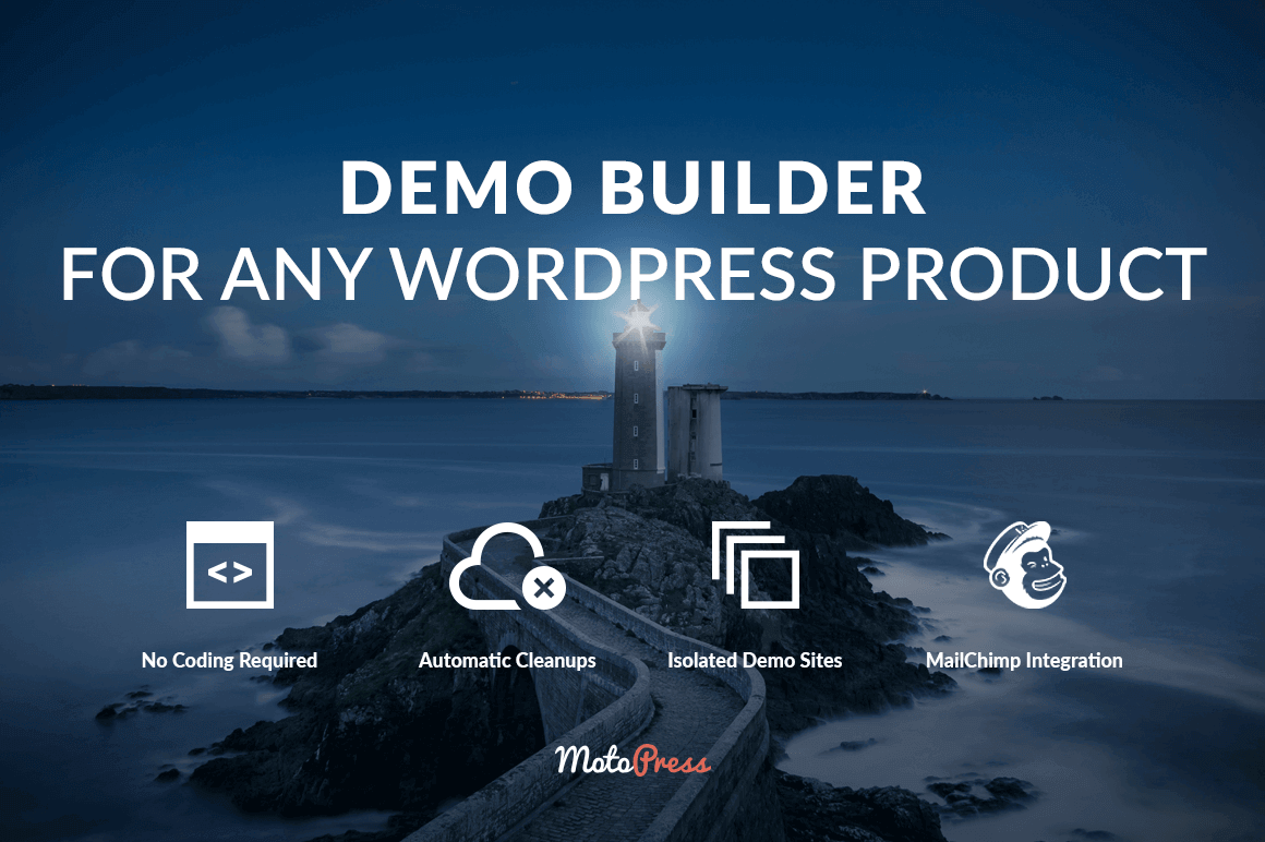 Demo Builder:  Create beautiful demos and trial accounts for any WordPress product – only $9!