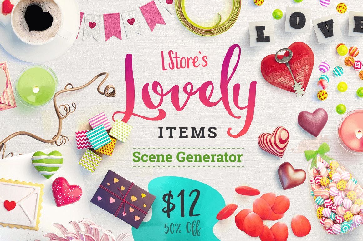 Lovely Items: Drag and Drop Scene Generator – only $12!