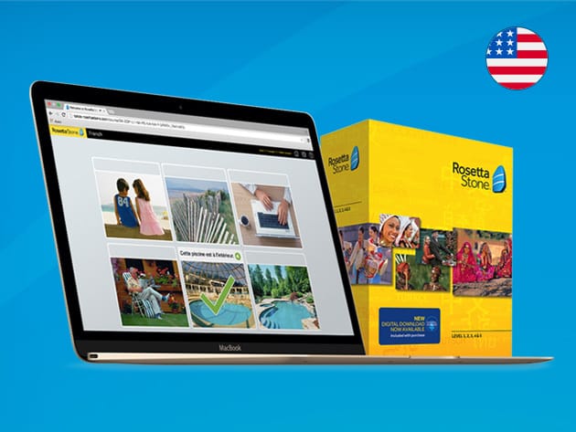 Rosetta Stone® Language Learning (Levels 1-5 Instant Download) for $249