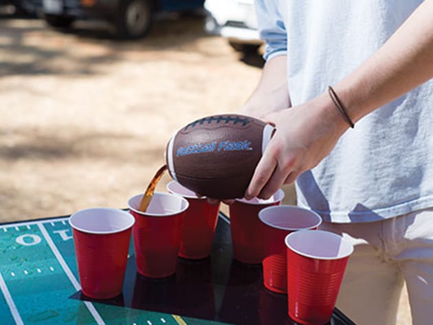 Footbottles: Football Flask for $16