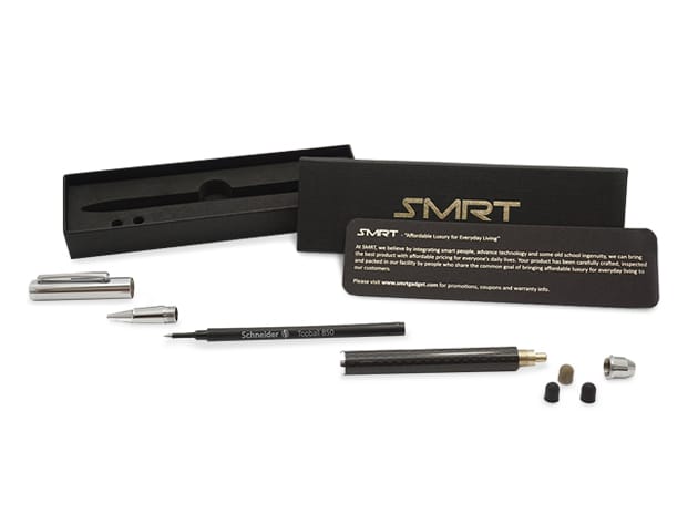 SMRT Limited Edition Carbon Fiber Rollerball Pen for $29