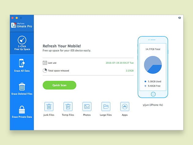 iMyFone iOS System Care Bundle for Mac for $34