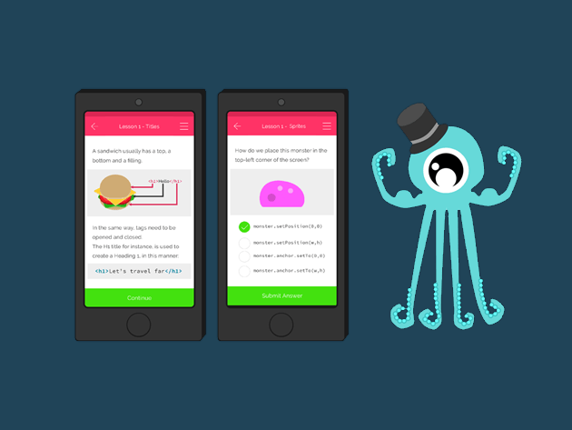 Codemurai Coding Education App for $19