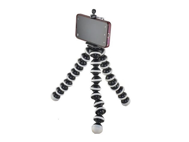 Flexible Tripod for Smartphones & Cameras for $8