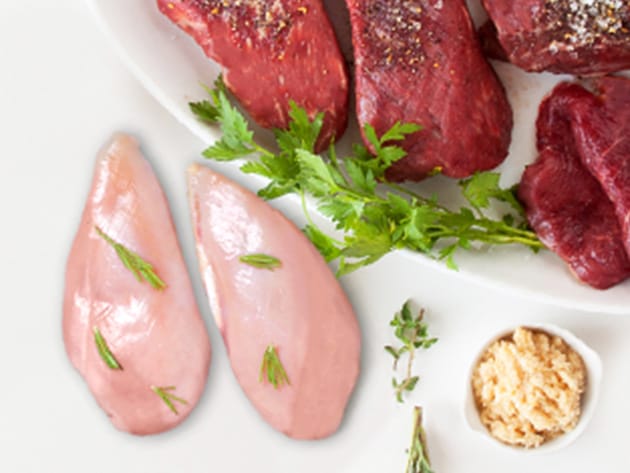 Plaid Cow Society All-Natural Meat for $36