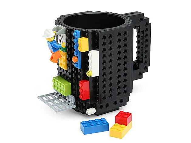 Build-On Brick Mug for $19