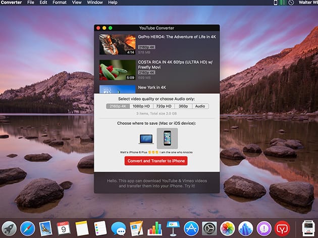 Softorino YouTube Converter for Mac for $9